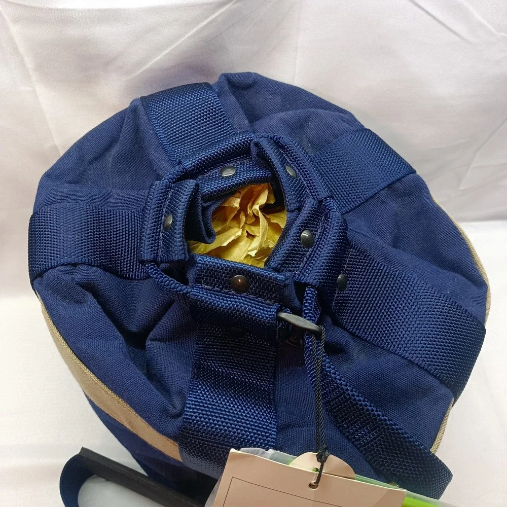 Vtg Lark Rugger Shoulder Duffle Bag Navy Blue ProPex III Made in USA 307/83 NWT